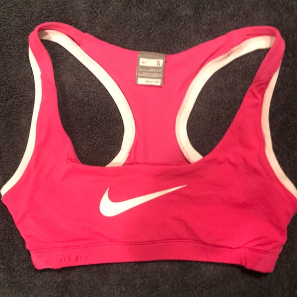 🌻Nike Sports Bra Pink small - Picture 1 of 2